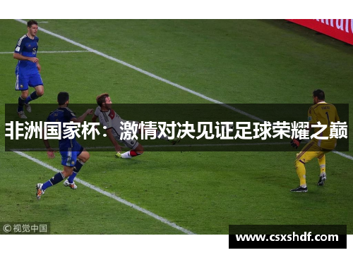 非洲国家杯：激情对决见证足球荣耀之巅