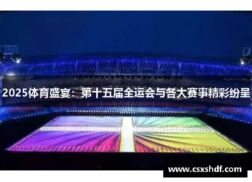 2025体育盛宴：第十五届全运会与各大赛事精彩纷呈